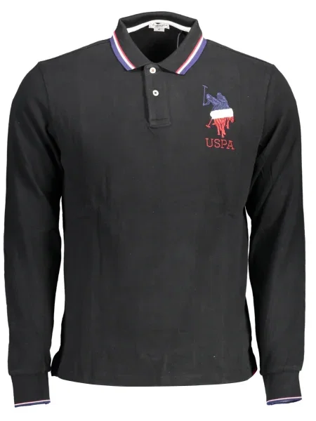 Polo U.s. Polo Assn. cu mâneci lungi negru