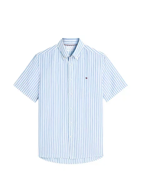 Scurt cămașă Tommy Hilfiger albastru