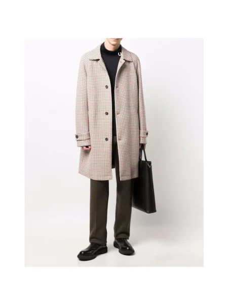 Płaszcz Hugo Boss w jodełkę