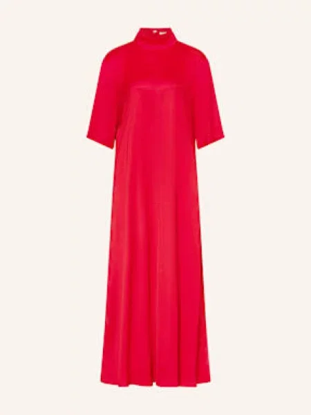 Drykorn Sukienka Satynowa Seirah pink czerwona