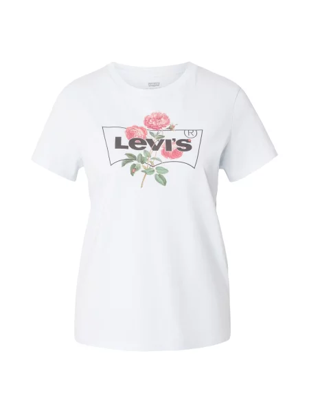 LEVI'S ® Tricou THE PERFECT verde jad / roz pitaya / negru alb