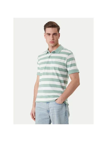 Guess Jeans Polo Regular Fit πράσινο