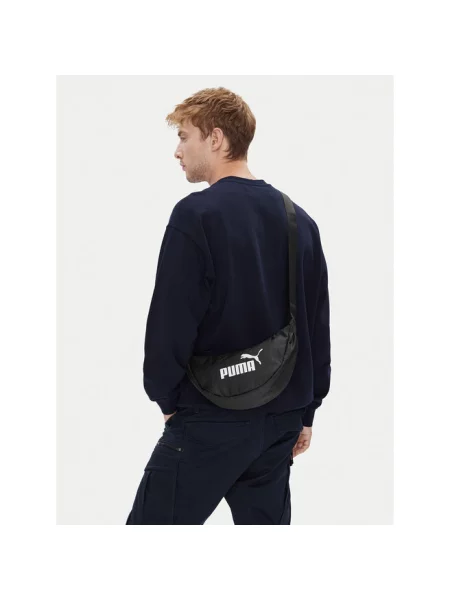Torba na ramię Puma Base Half Moon czarny biały