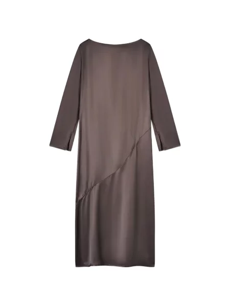 Rochie midi Emporio Armani maro