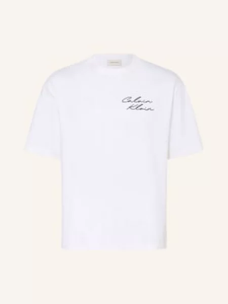 Calvin Klein Jeans Tričko / černá bílá