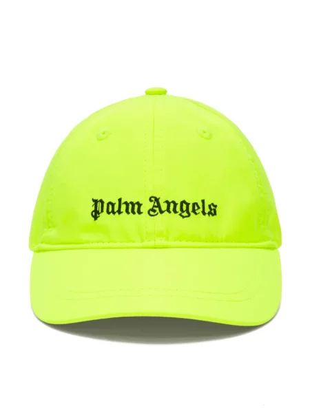 Czapka z daszkiem dziecięca Palm Angels żółta