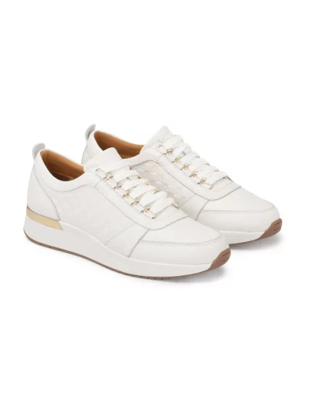 Sneakersy Kazar białe