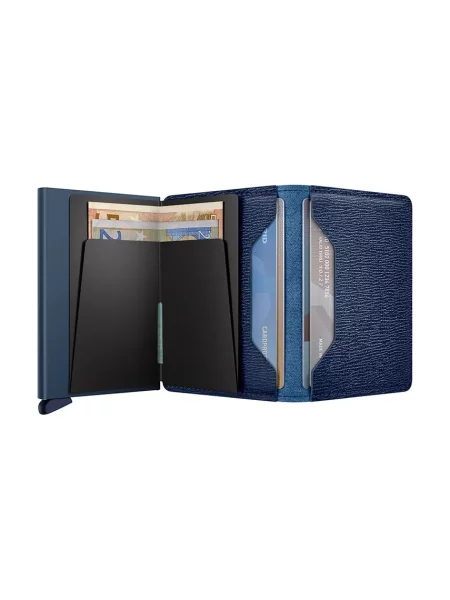 Secrid portofel de piele marin SC-Navy albastru