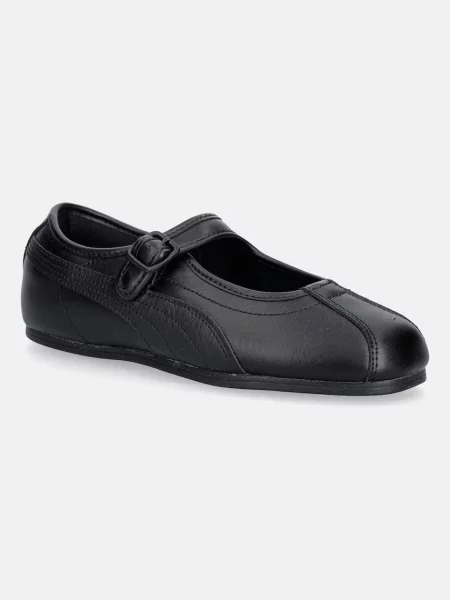 Puma balerini din piele Tacklette L negru