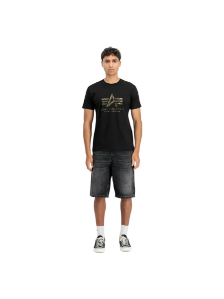Alpha Industries T-Shirt Basic Effect czarny