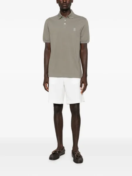 Pantaloni scurți Brunello Cucinelli alb