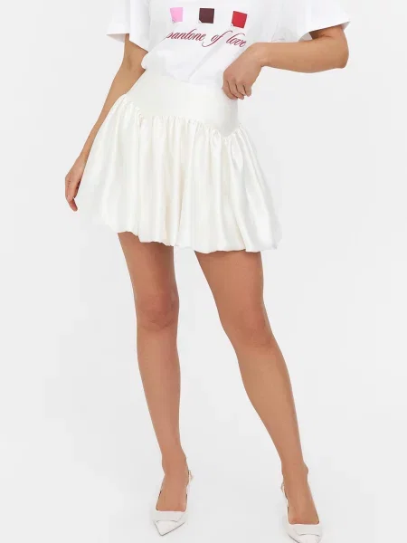 Спідниця міні FASHIONISTA молочний