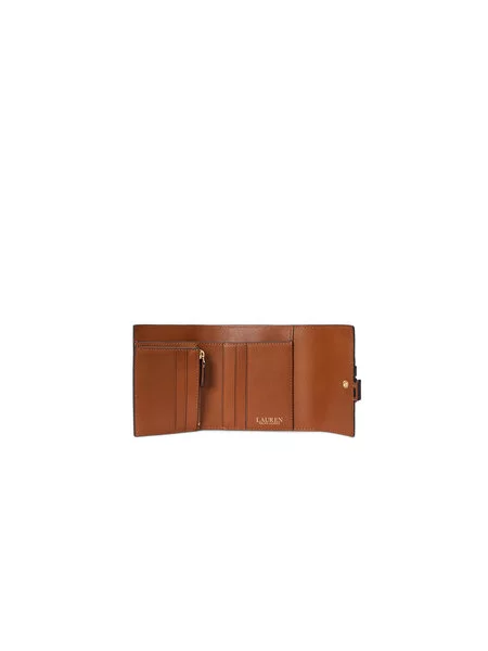 Peněženka LAUREN RALPH LAUREN hnědá