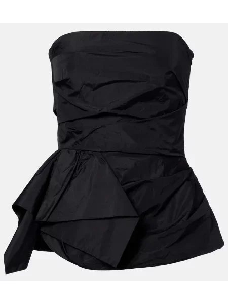 Tafta top Max Mara negru