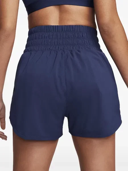 Pantaloni Nike cu decolteu rotund tricotate albastru