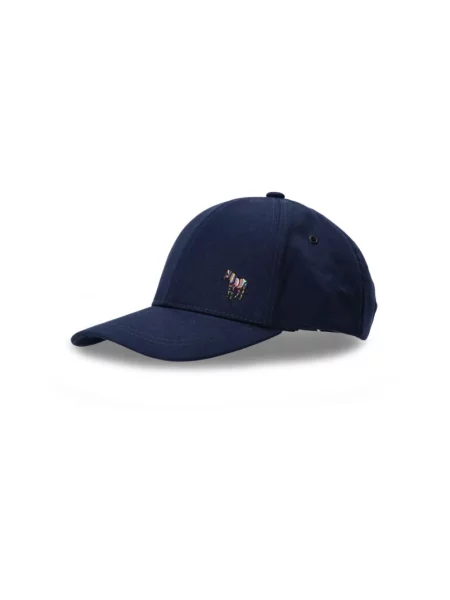 Czapka z daszkiem Paul Smith w zebrę granatowa
