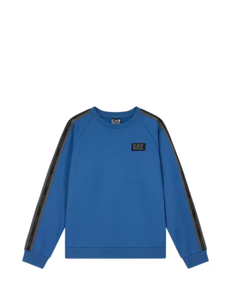 Bluza dziecięca Emporio Armani niebieska