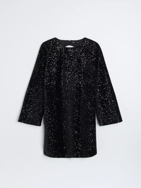 Сукня-бульбашка чорний