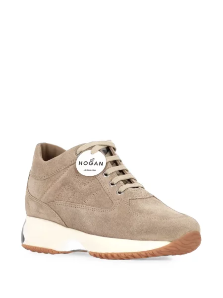 Sneakerși Hogan Interactive din piele de căprioară