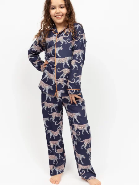 Дитяча Піжама CYBERJAMMIES Taylor бавовна/модал синій