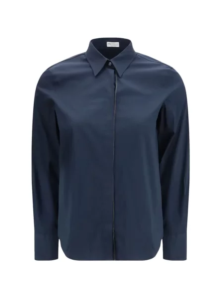 Cămașă Brunello Cucinelli albastru