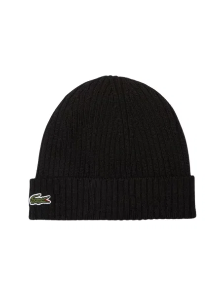 Czapka Lacoste chunky czarna