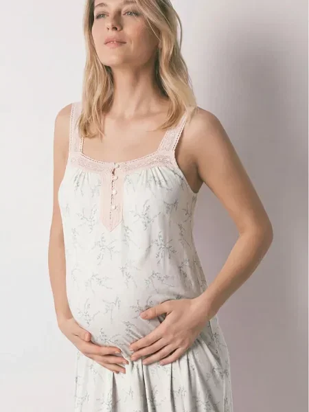 Women'secret női hálóing modállal bézs