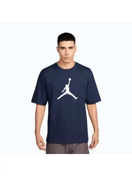 Tricou pentru bărbați Nike Jordan midnight navy/white alb