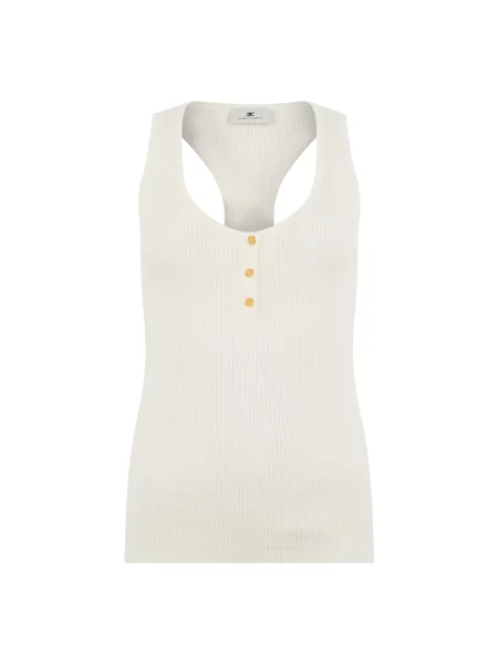 Top Elisabetta Franchi biały
