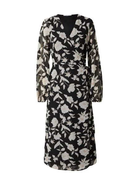 ABOUT YOU Rochie Wendy negru alb