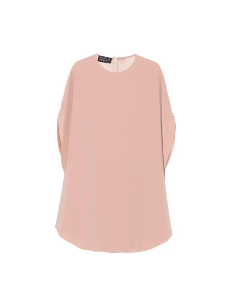 Sukienka Gianluca Capannolo asymetryczna garniturowa różowa