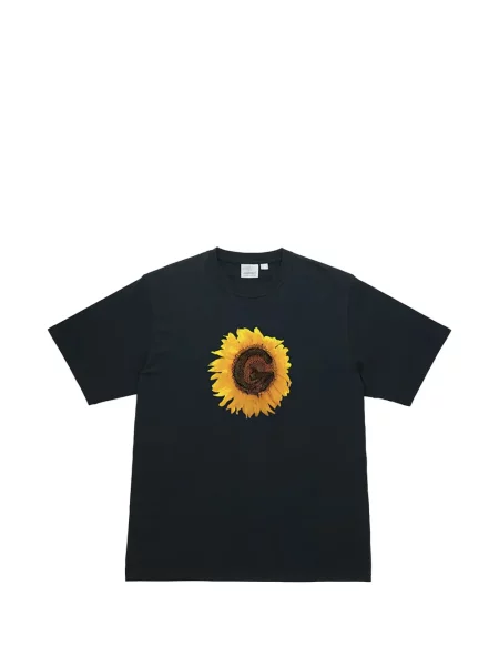 Tricou Gramicci cu model floral negru