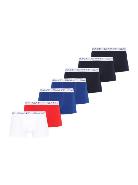 GANT Boxeri bleumarin / roșu / negru alb