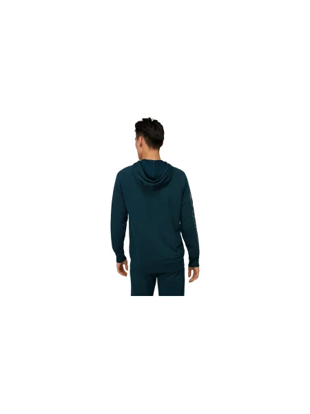 Asics Big Fz Hoodie Mężczyźni Bluzy i bluzy z kapturem Asics Size: L niebieski