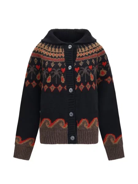 Cardigan Alanui de lână negru