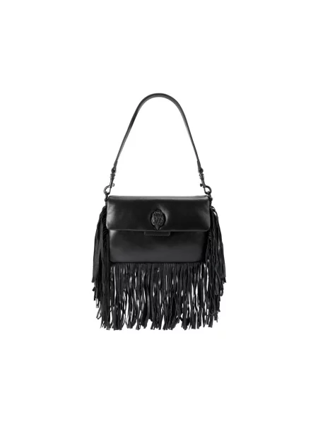 Kurt Geiger London crossbody kabelka dámska kožená OXFORD čierna