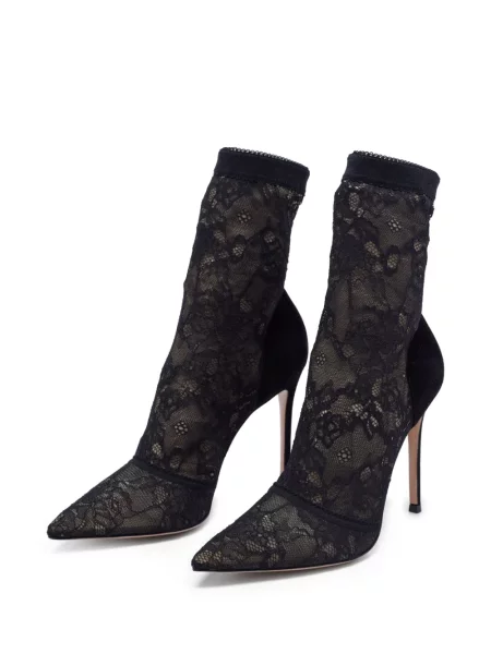 Cizme scurte Gianvito Rossi din piele negru
