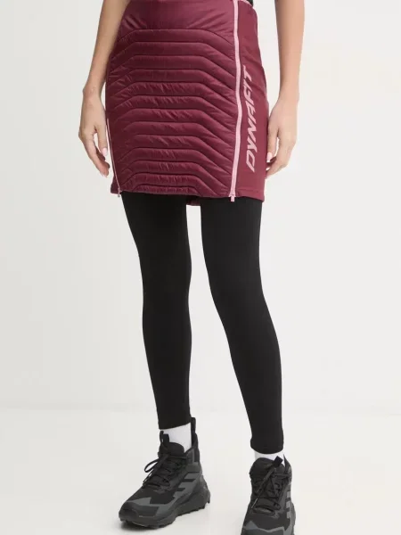 Dynafit spódnica sportowa Speed Insulation mini ołówkowa bordowy
