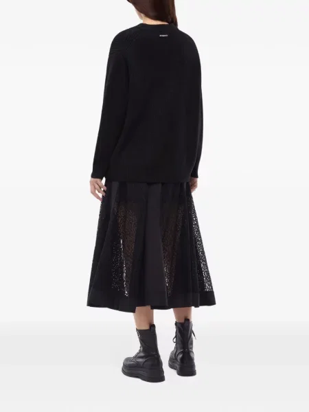 Pulover Pinko de lână negru