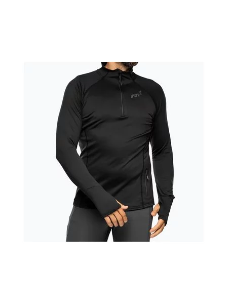 Спортивная кофта Inov-8 на полумолнии черная