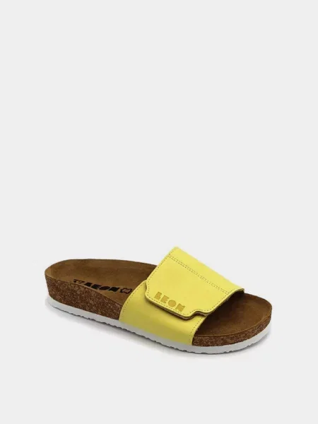 Шлепанцы Leon желтые
