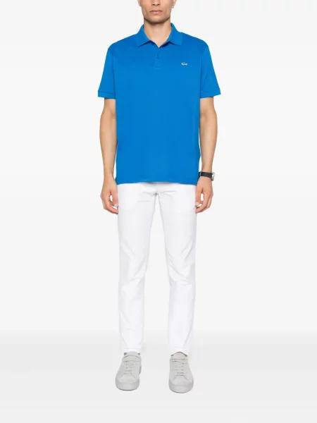 Polo marškinėliai Paul & Shark mėlyna