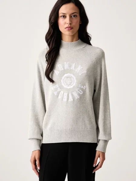 Armani Exchange pulover pentru femei din gri