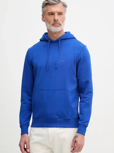 Tommy Hilfiger bluza z kapturem niebieska