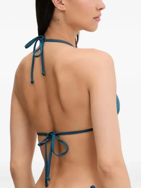 Halter nyakú bikini Bond Eye kék