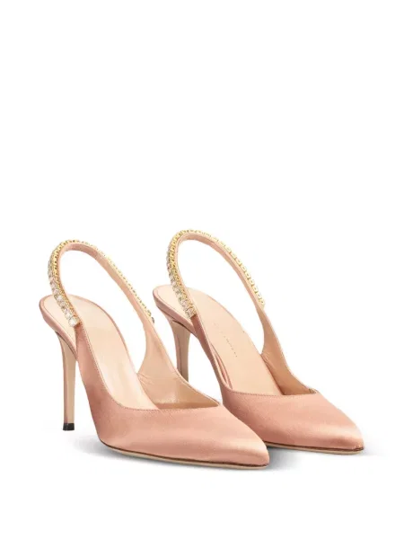Pantofi cu toc Temperley London slingback roz
