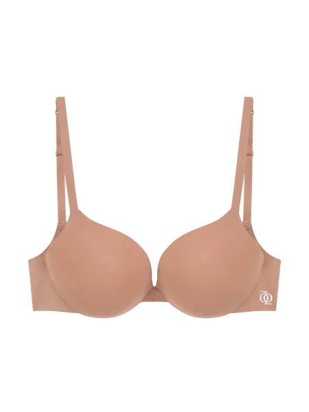 GOD SAVE QUEENS Podprsenka Second Skin Ultimate Push-Up Bra' béžová
