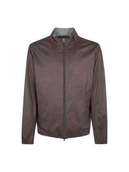 Kurtka bomber Herno brązowy