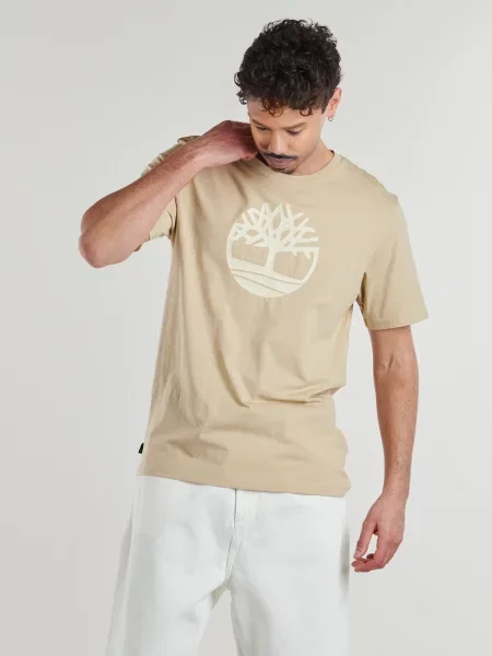 Kratak majica Timberland bež
