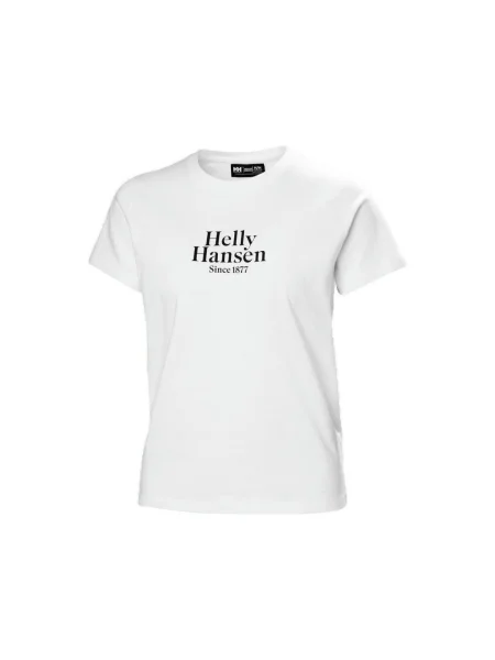 Grafic tricou Helly Hansen alb